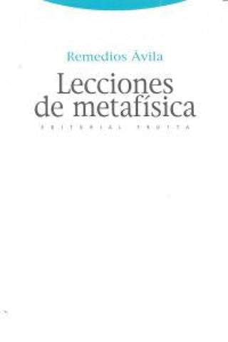 Lecciones De Metafísica Libro