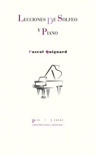 Lecciones De Solfeo Y Piano Libro