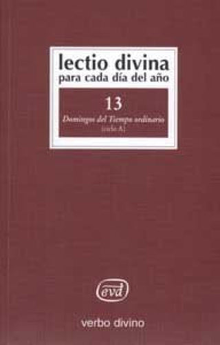 Lectio Divina Para Cada Día Del Año: Domingos Tiempo Ordinario Libro
