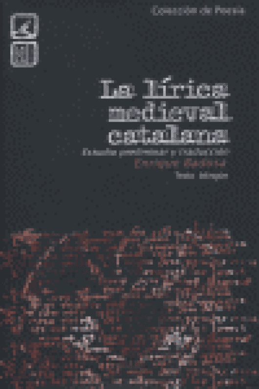 Lirica Medieval Catalana La Libro