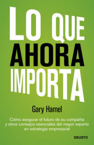 Lo Que Ahora Importa Libros Impresos