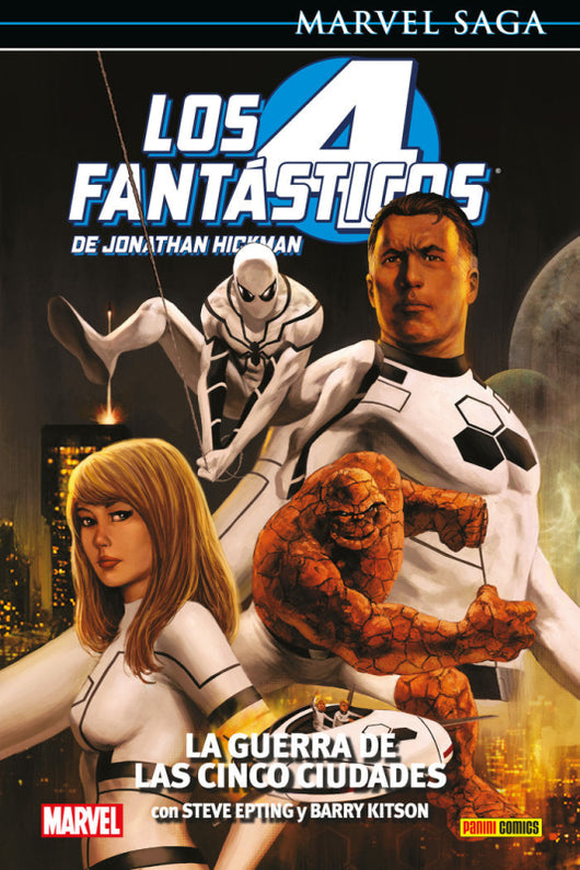 Los 4 Fantasticos De Jonathan Hickman 04: La Guerra Las Cinco Libro