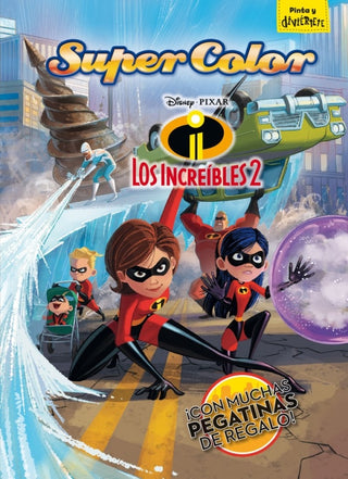 Los Increíbles 2. Supercolor Libro