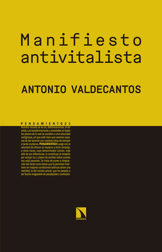 Manifiesto Antivitalista Libro