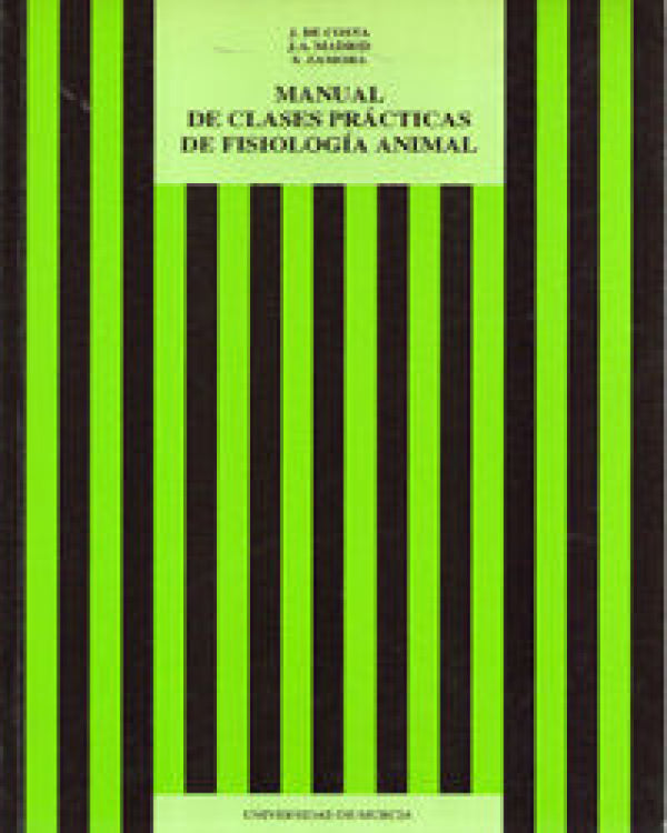 Manual De Clases Practicas Fisiologia Animal Libro