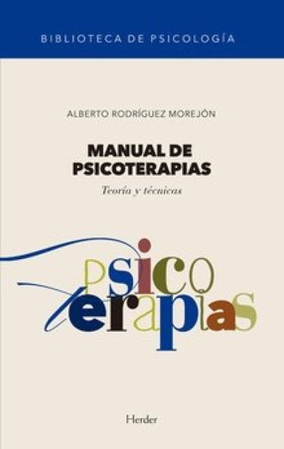 Manual De Psicoterapias Libro