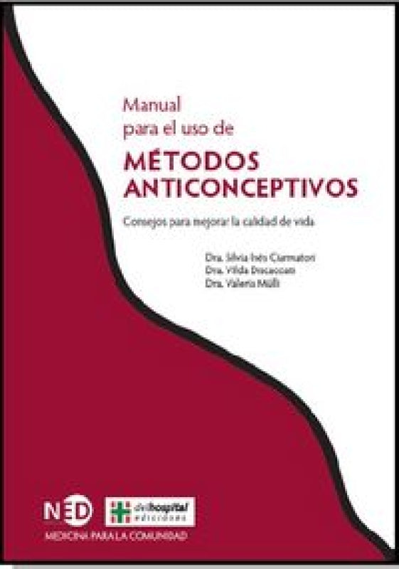 Manual Para El Uso De Métodos Anticonceptivos Libro