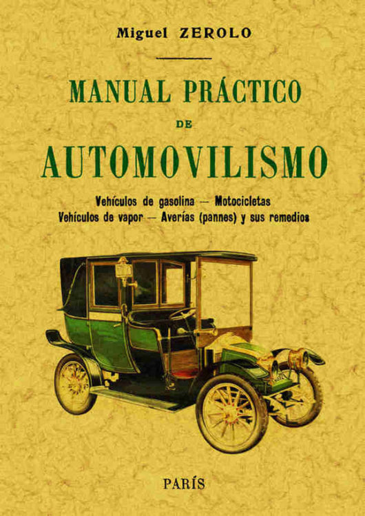 Manual Práctico De Automovilismo Libro