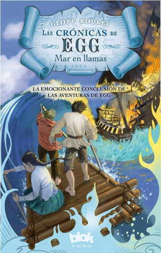 Mar En Llamas (Las Crónicas De Egg 3) Libro