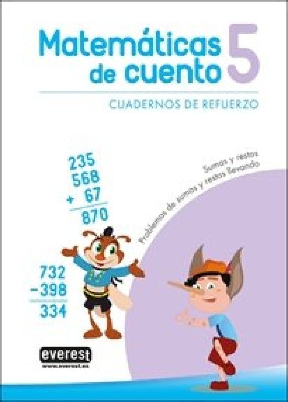 Matematicas De Cuento 5 Sumas Y Restas Libro