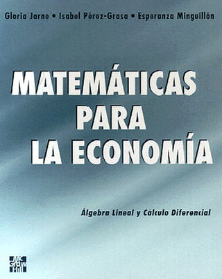 Matem@ticas Para La Econom{A Libro