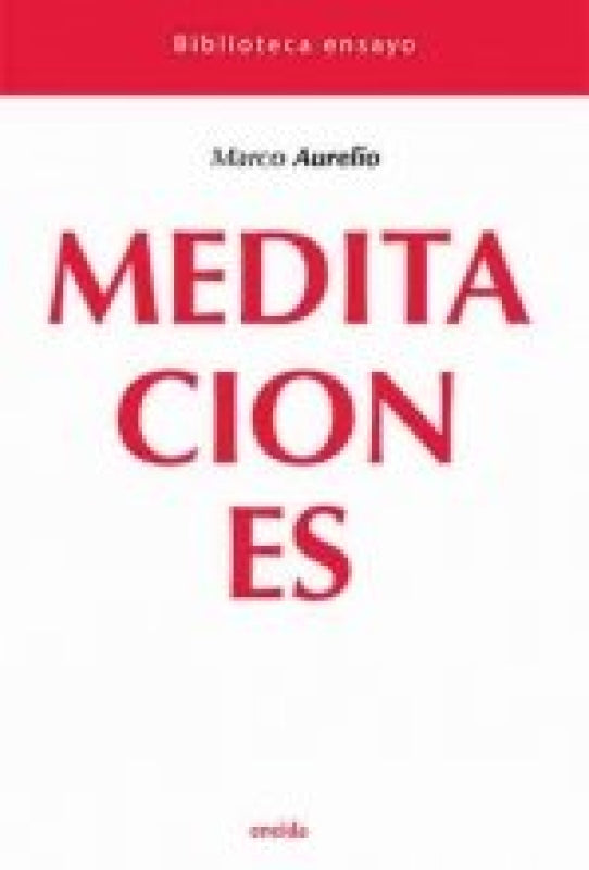 Meditaciones Libro