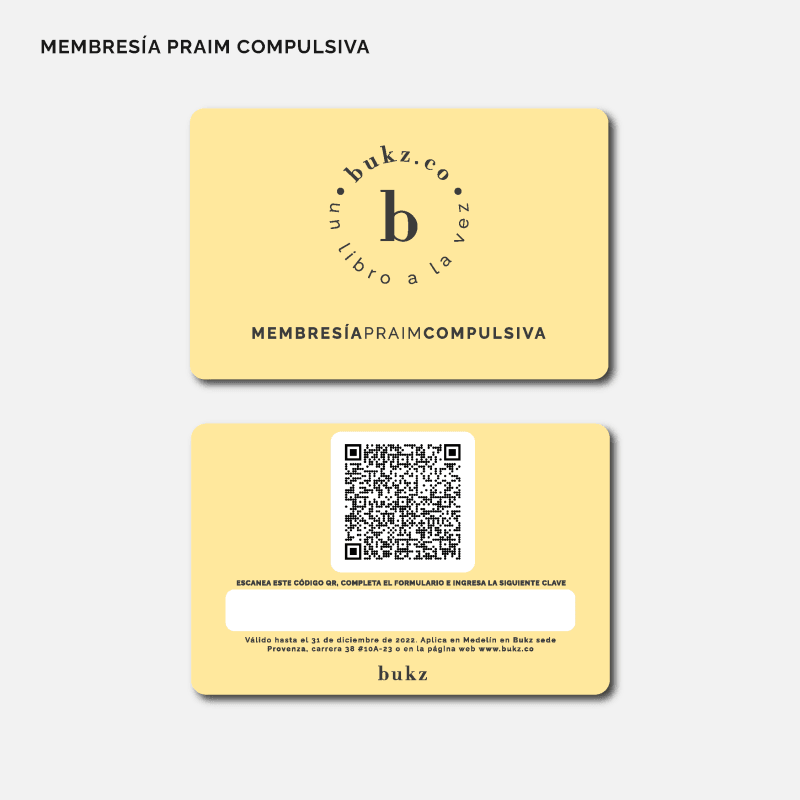 Membresía Bukz PRAIM Física