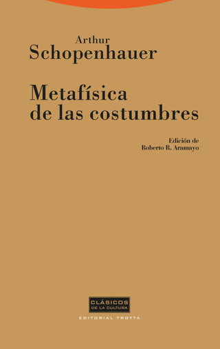 Metafísica De Las Costumbres Libro