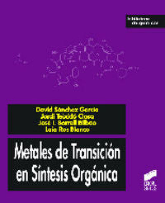 Metales De Transición En Síntesis Orgánica Libro