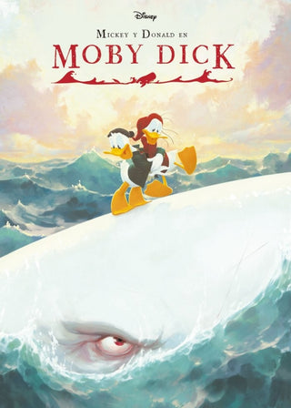 Mickey Y Donald En Moby Dick Libro