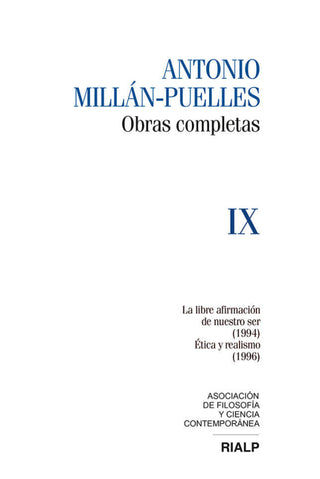 Millán-Puelles. Ix. Obras Completas Libro