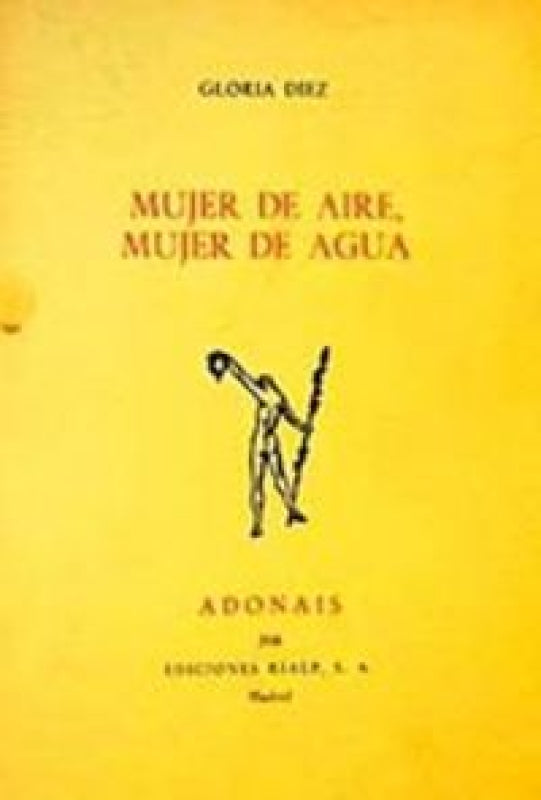 Mujer De Aire Agua Libro