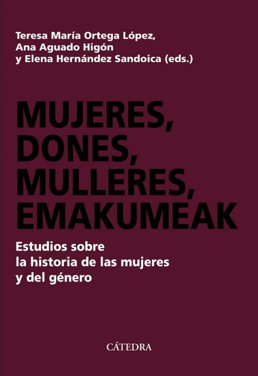 Mujeres Dones Mulleres Emakumeak Libro