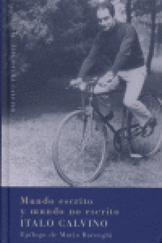 Mundo Escrito Y Mundo No Libro