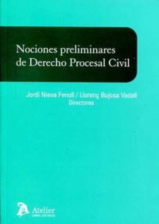 Nociones Preliminares De Derecho Procesal Civil Libro