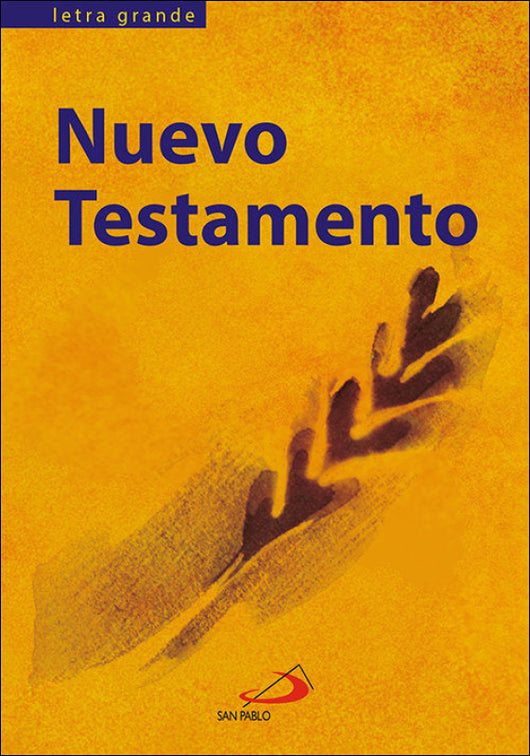 Nuevo Testamento. Letra Grande. Plástico Opaco Libro