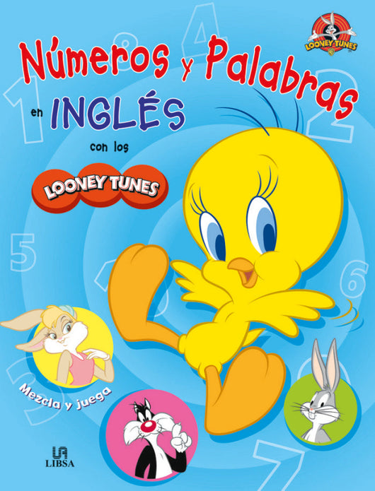 Números Y Palabras En Inglés Con Los Looney Tunes Libro