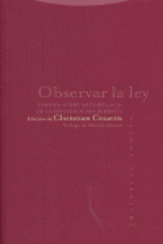 Observar La Ley Libro