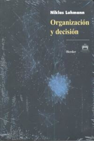 Organización Y Decisión Libro