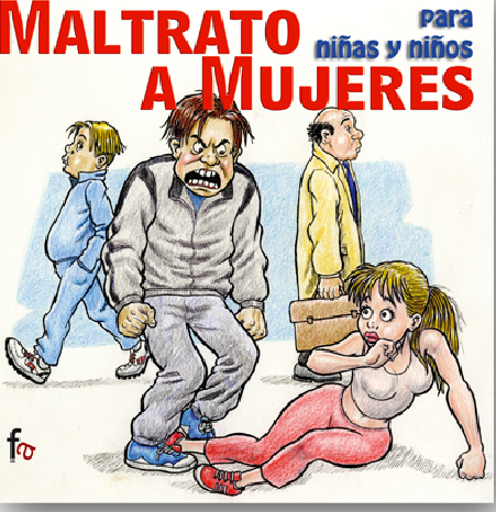 Maltrato a mujeres para niñas y niños