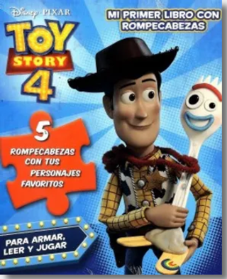 Toy Story 4. Mi primer libro con rompecabezas