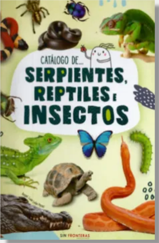 Catálogo de serpientes, reptiles e insectos