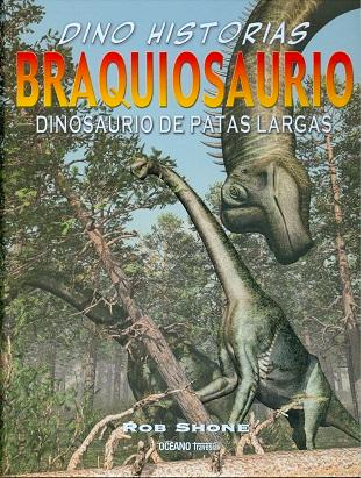 Branquiosaurio. Dinosaurio De Patas Largas