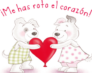¡Me has roto el corazón!