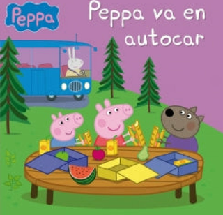 Peppa va en autobús