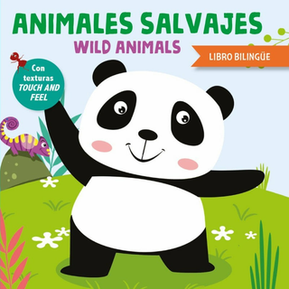 Cuento Con Texturas Bilingüe Salvajes