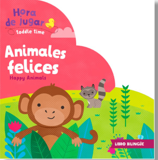 Hora de jugar. Animales felices (bilingüe)