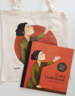 Pack Clara Campoamor Bolsa Libro