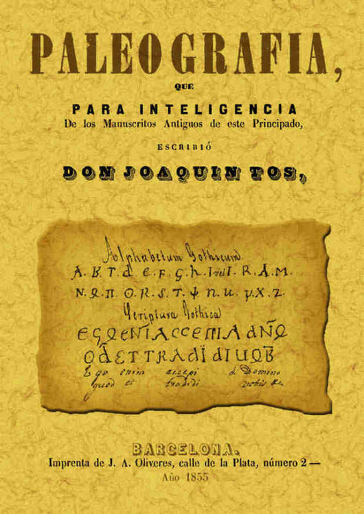 Paleografía Libro