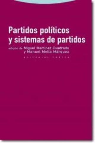 Partidos Políticos Y Sistemas De Partidos Libro
