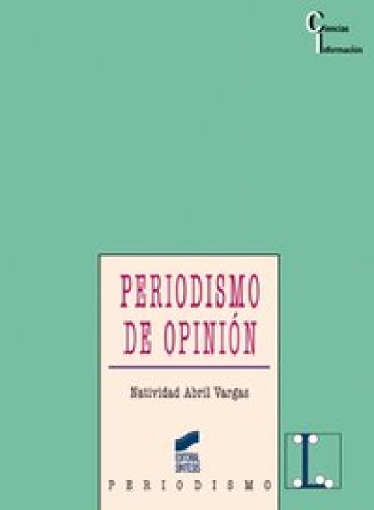 Periodismo De Opinión Libro