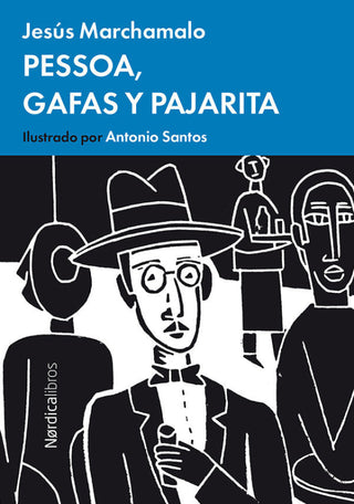 Pessoa Gafas Y Pajarita Libro