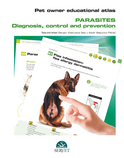 Pet Owner Educational Atlas. Parasites. Diagnosis Control And Prevention Libro