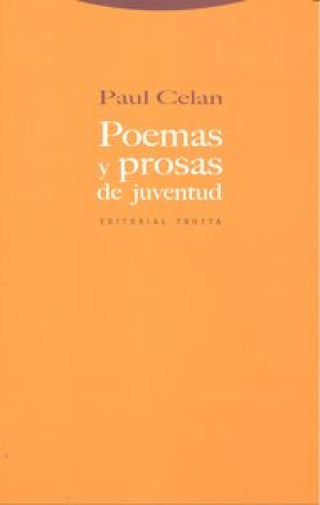 Poemas Y Prosas De Juventud Libro