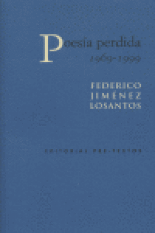 Poesia Perdida 1969-1999 Libro