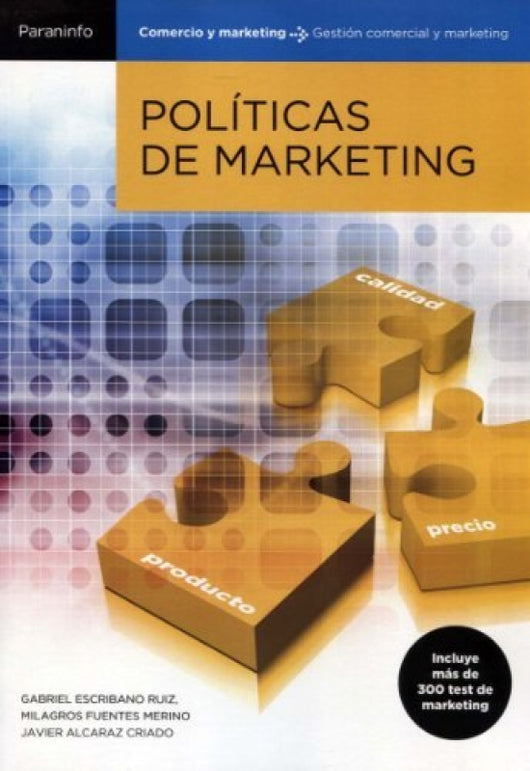 Políticas De Marketing Libro