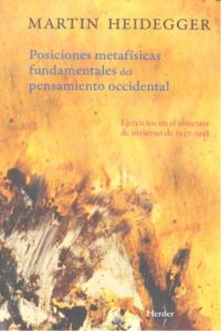 Posiciones Metafísicas Fundamentales Del Pensamiento Occidental Libro