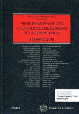 Problemas Prácticos Y Actualidad Del Derecho De La Competencia (Papel + E-Book) Libro