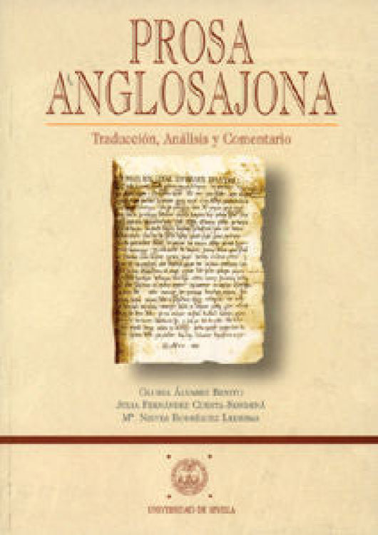 Prosa Anglosajona Libro