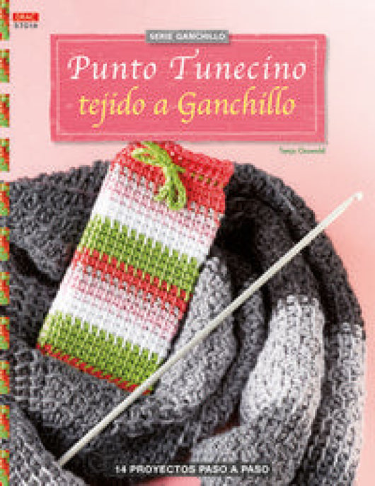 Punto Tunecino Tejido A Ganchillo Libro